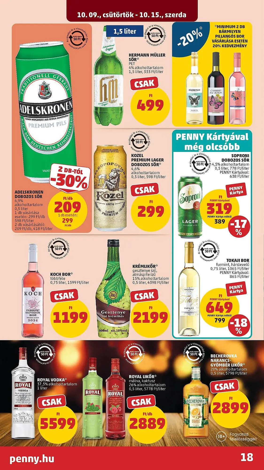 Katalógus PENNY akciós újság október 9.-tól október 15.-ig 2025. - Oldal 18