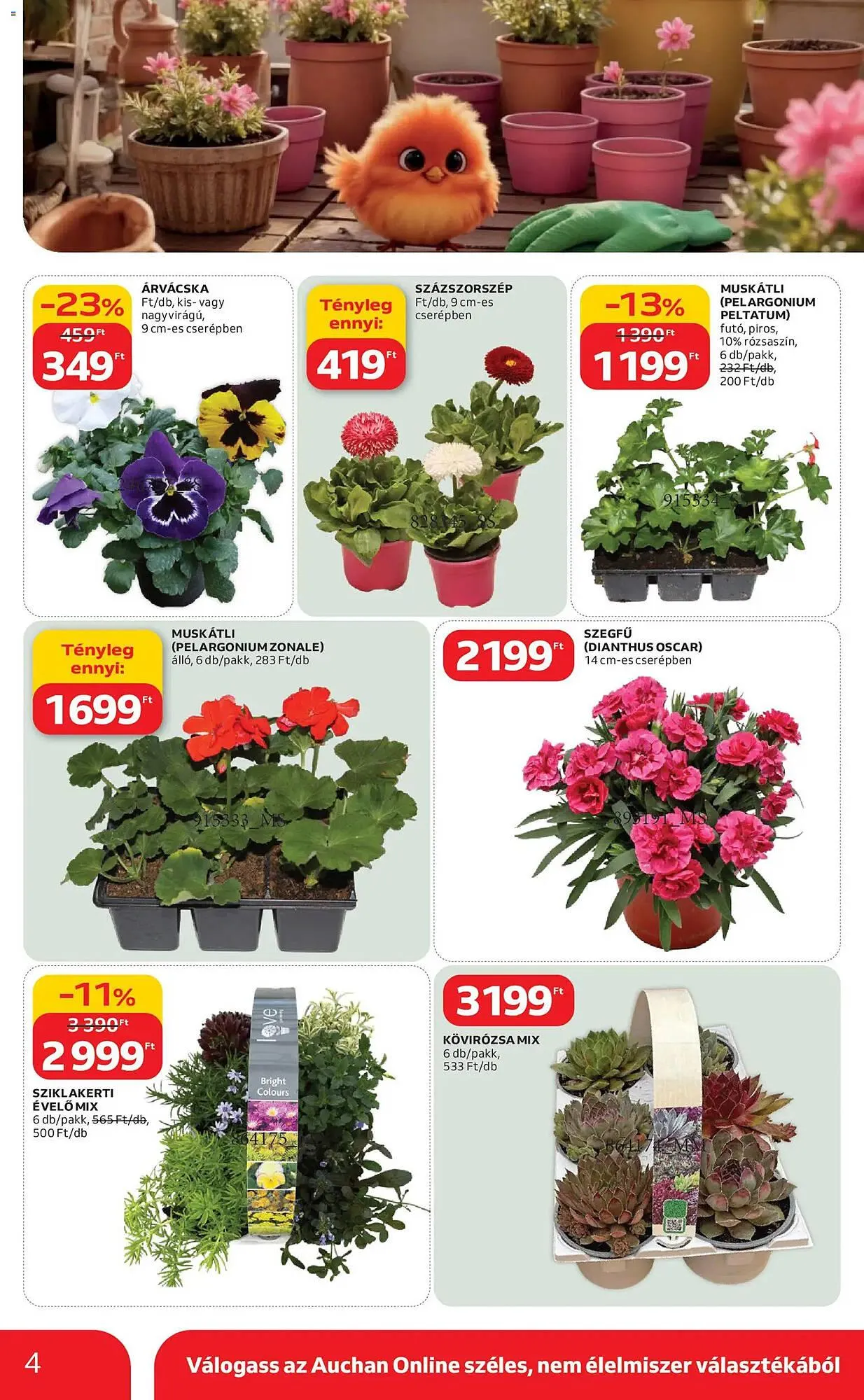Katalógus Auchan akciós újság március 5.-tól április 4.-ig 2026. - Oldal 4