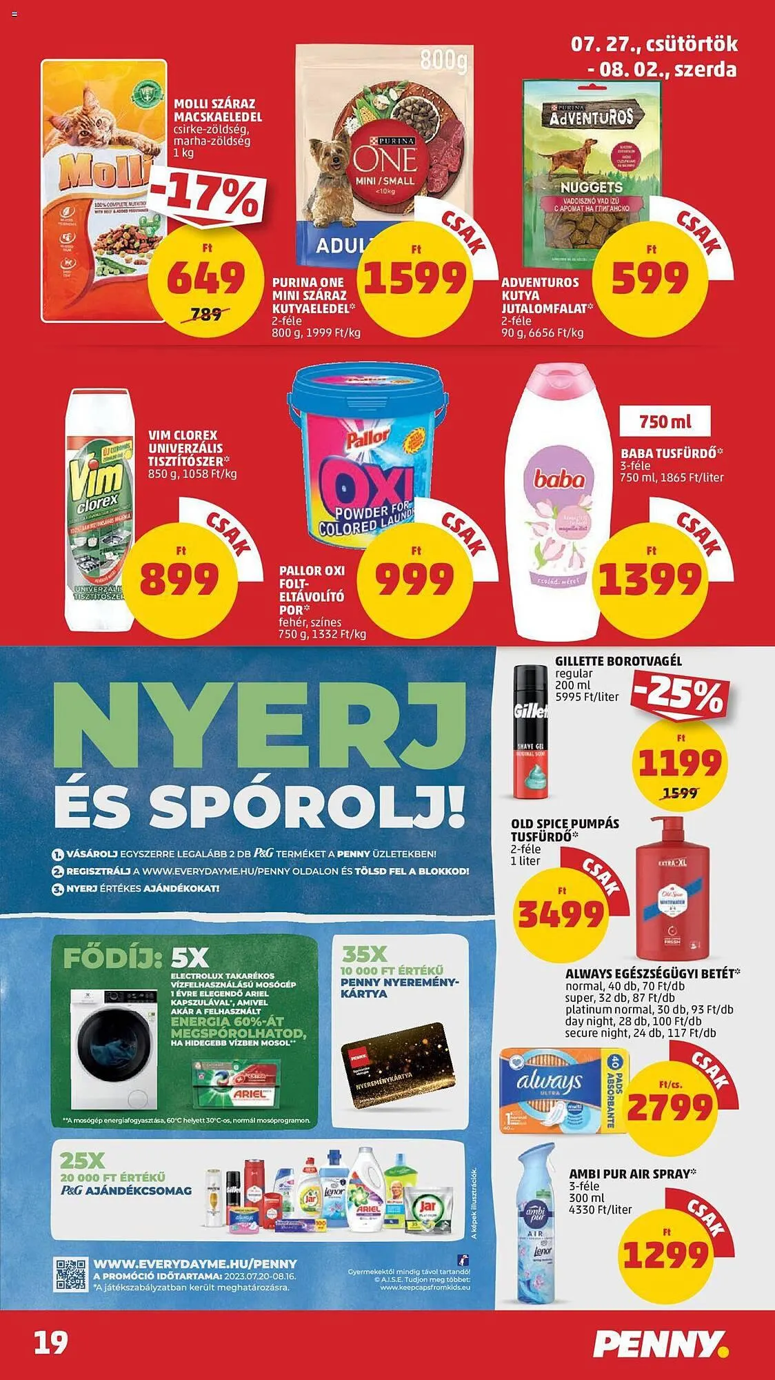 Katalógus PENNY akciós újság július 27.-tól augusztus 2.-ig 2023. - Oldal 23