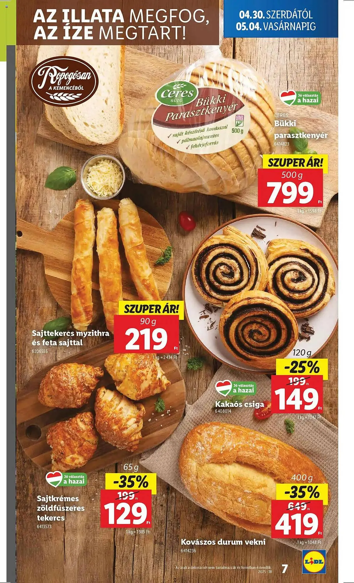 Katalógus Lidl akciós újság április 30.-tól május 7.-ig 2025. - Oldal 7