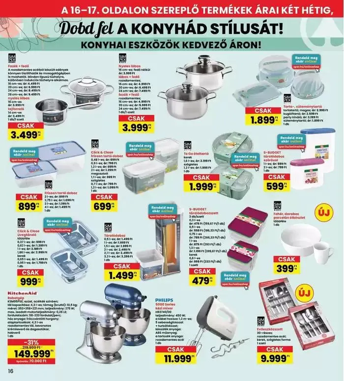 Katalógus Széles választék az ajánlatokból január 16.-tól január 22.-ig 2025. - Oldal 7