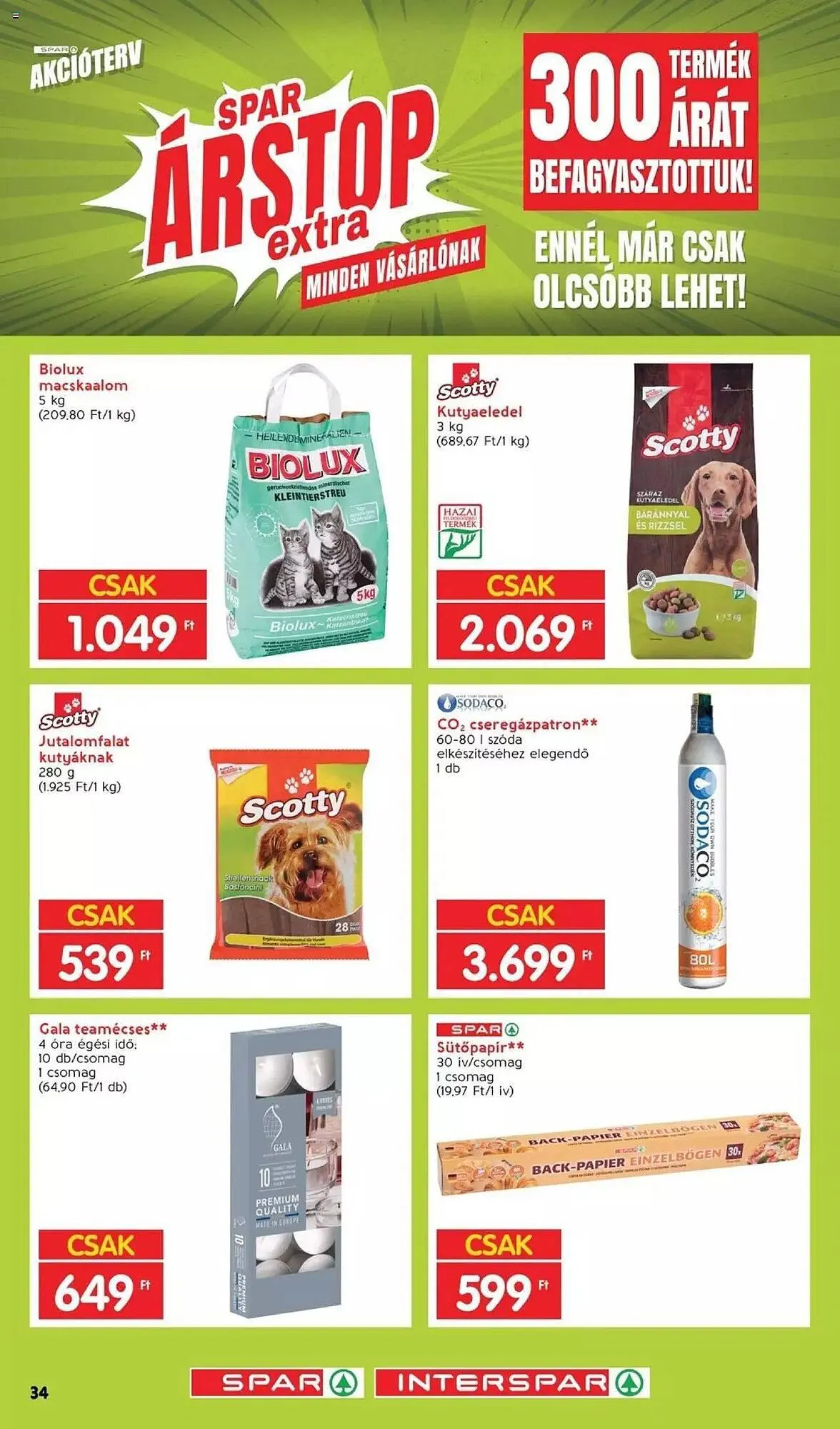 Katalógus Interspar akciós újság augusztus 1.-tól szeptember 30.-ig 2023. - Oldal 34