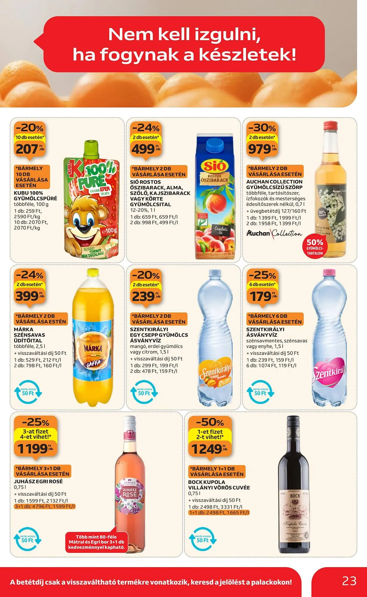 Katalógus Auchan akciós újság január 8.-tól január 14.-ig 2026. - Oldal 23