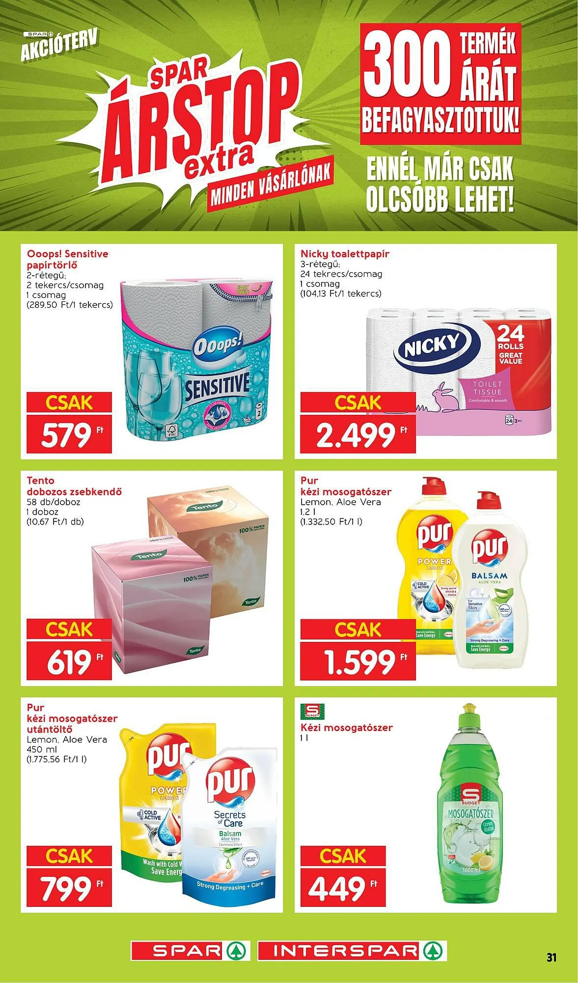 Katalógus Interspar akciós újság október 1.-tól december 31.-ig 2023. - Oldal 31