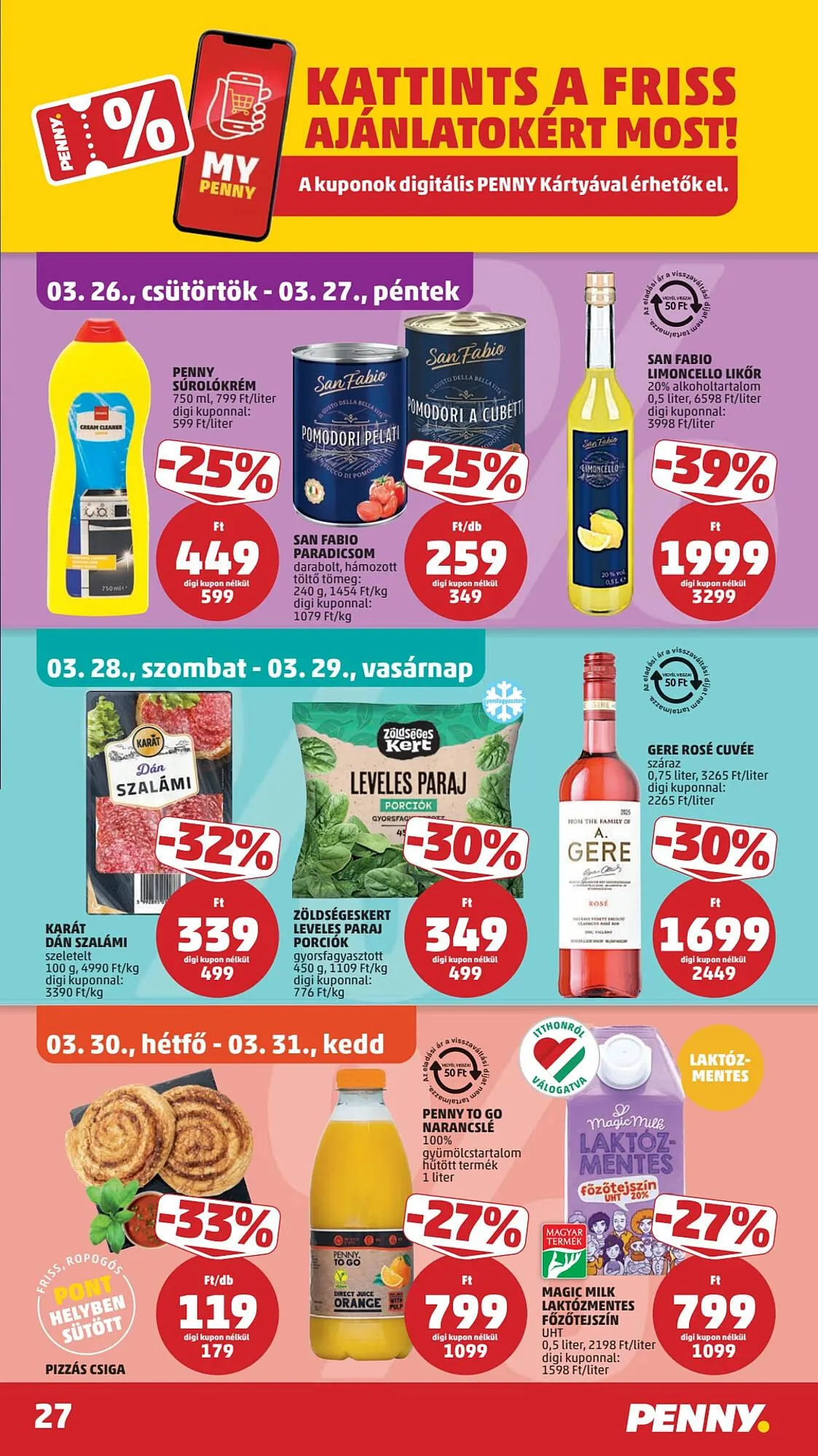 Katalógus PENNY akciós újság március 26.-tól március 31.-ig 2026. - Oldal 31