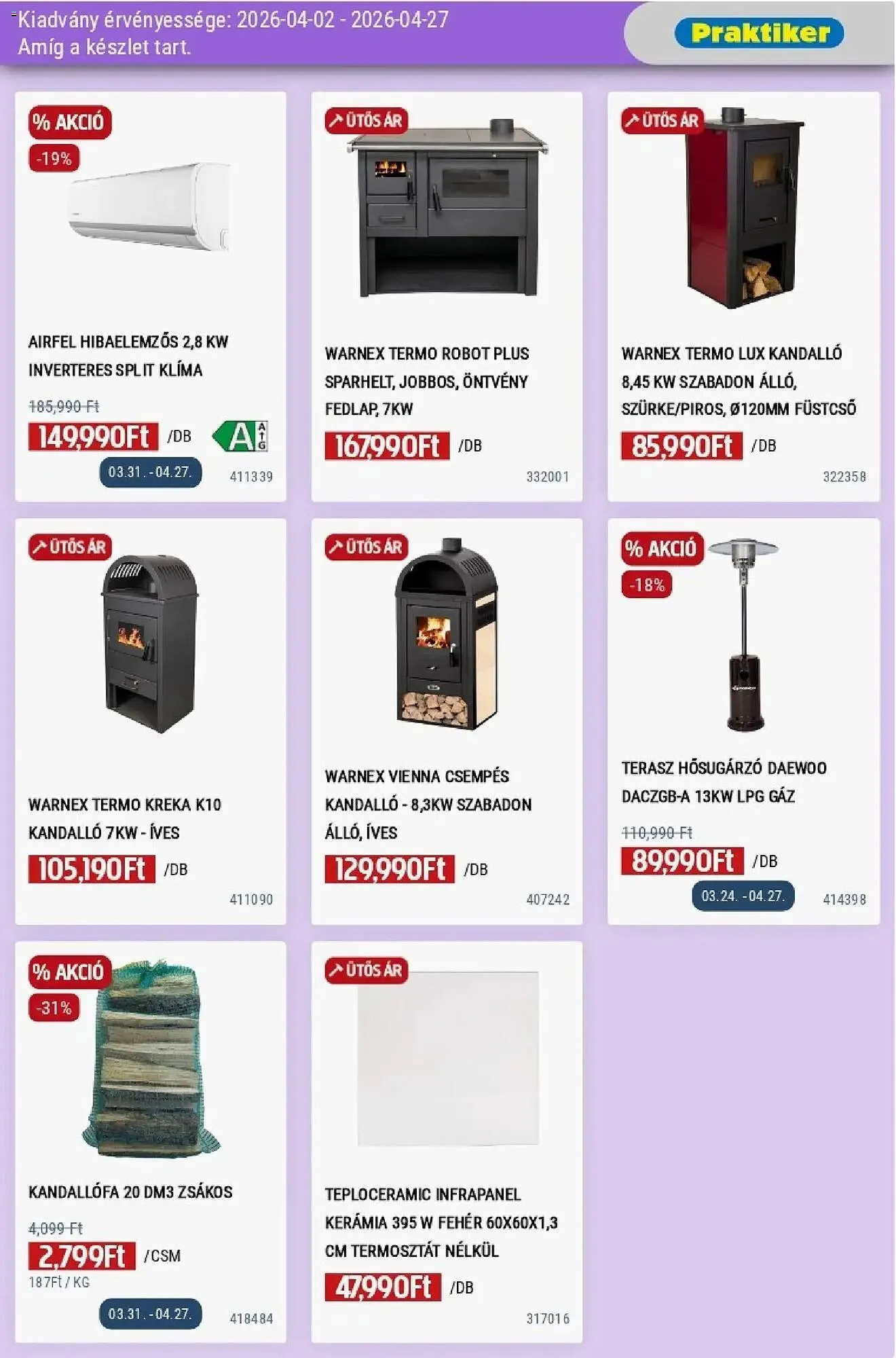 Katalógus Praktiker akciós újság április 2.-tól április 27.-ig 2026. - Oldal 17