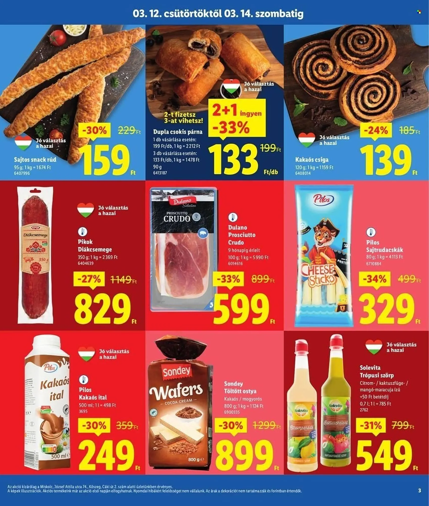 Katalógus Lidl akciós újság március 12.-tól március 14.-ig 2026. - Oldal 3