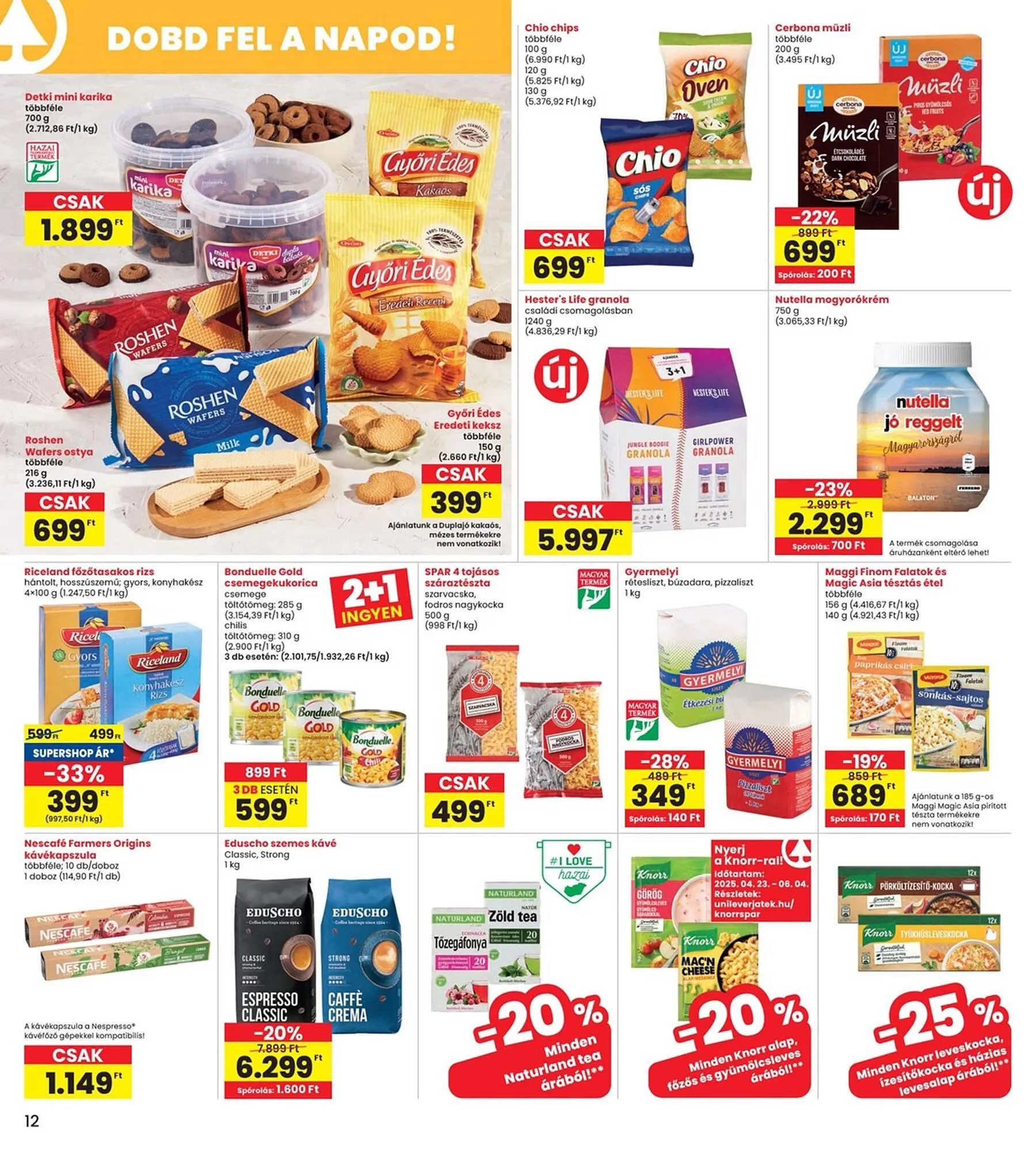 Katalógus Interspar akciós újság május 15.-tól május 21.-ig 2025. - Oldal 12