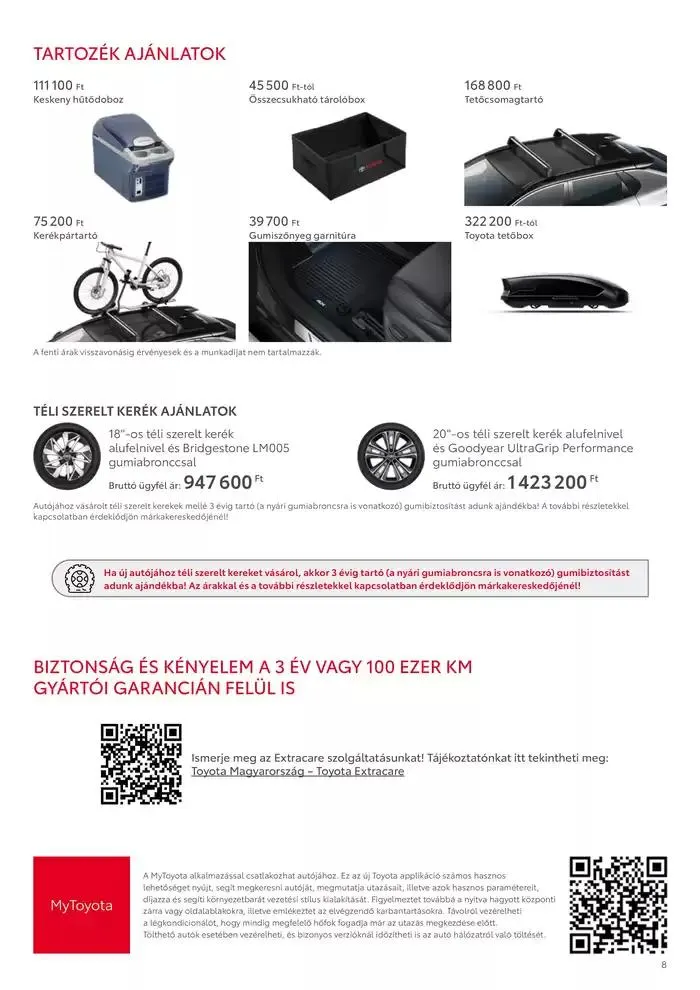 Katalógus Toyota bZ4X MY23 február 6.-tól február 6.-ig 2026. - Oldal 8