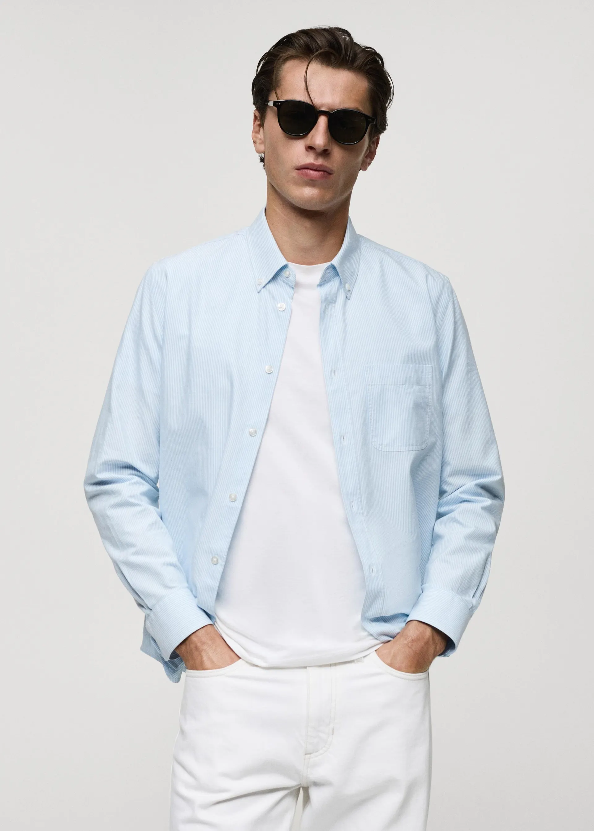 Kodakcsíkos, 100% pamut ing