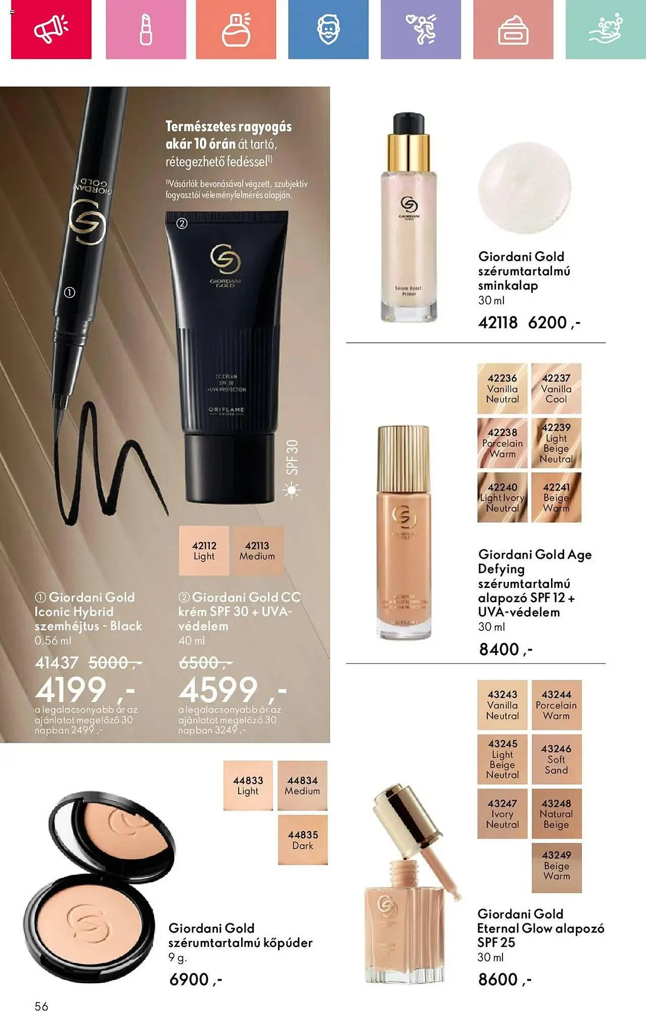 Katalógus Oriflame akciós újság augusztus 17.-tól szeptember 6.-ig 2025. - Oldal 56