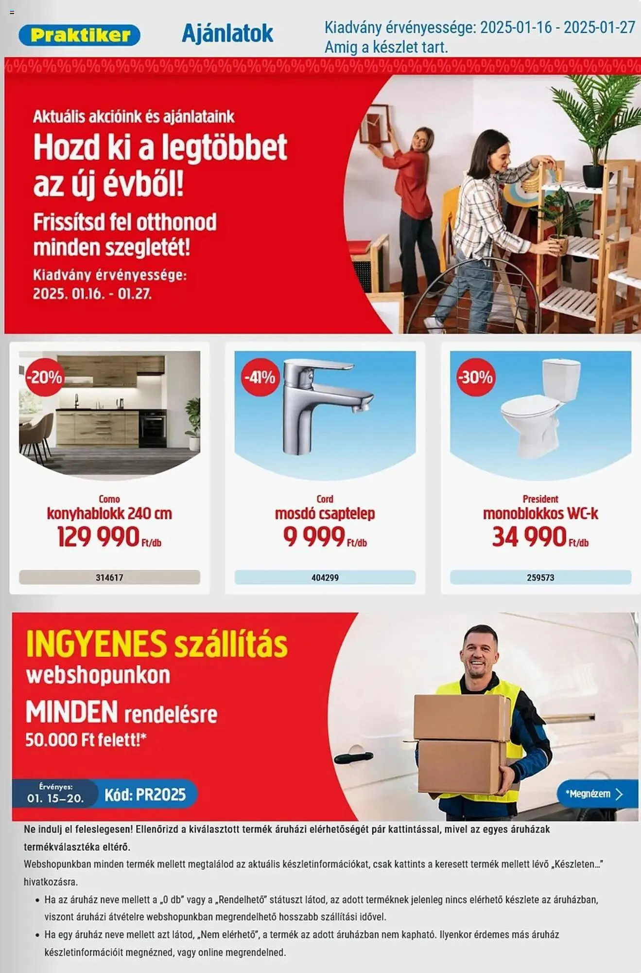 Praktiker akciós újság - 1