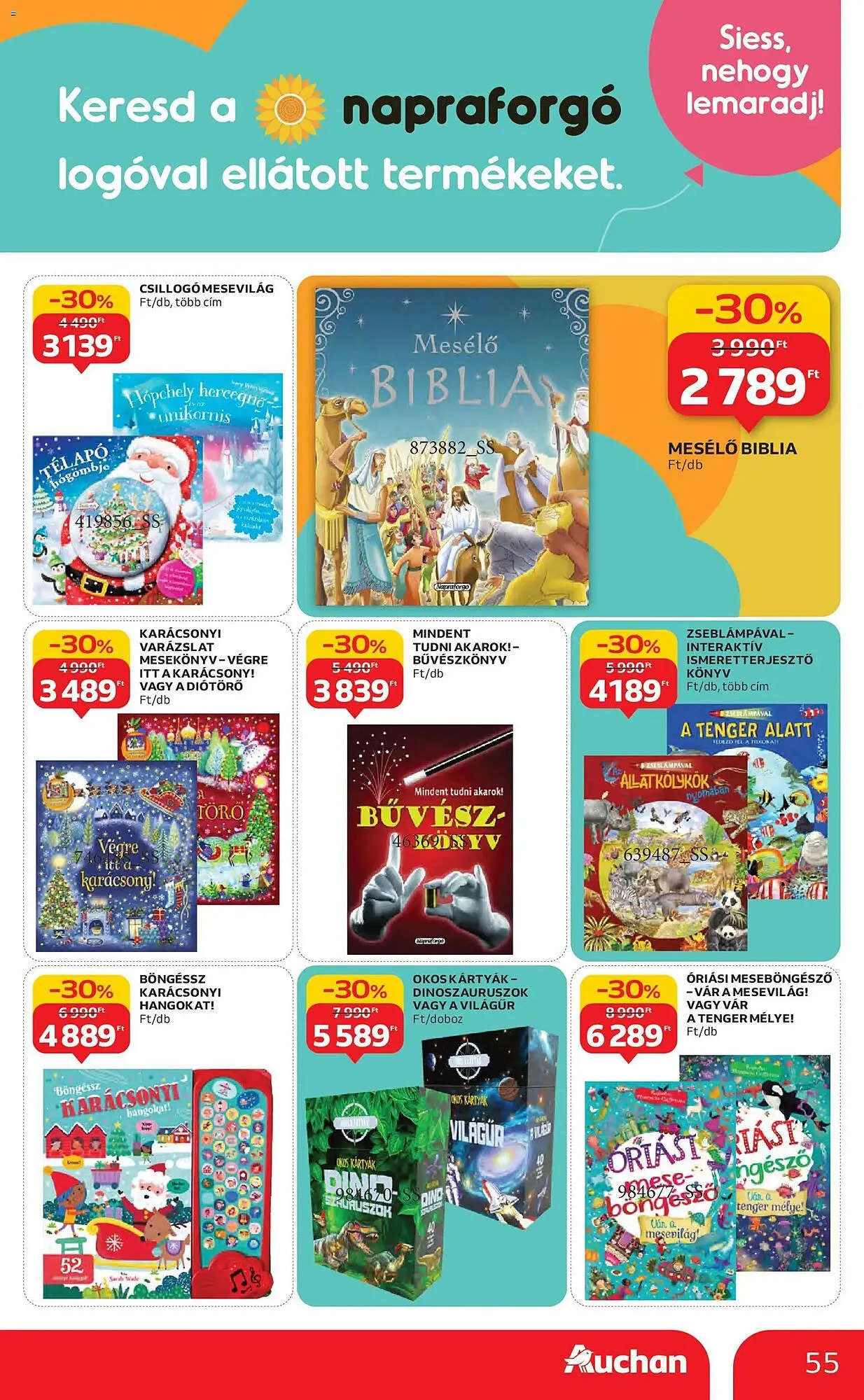 Katalógus Auchan akciós újság november 13.-tól november 19.-ig 2025. - Oldal 55