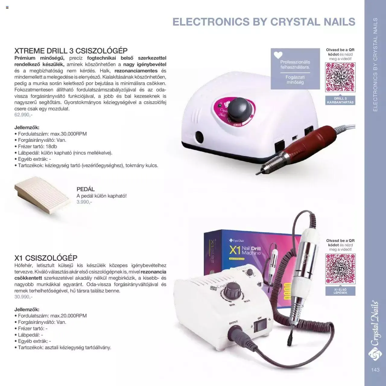 Katalógus Crystal Nails - Nagykatalógus 22/23 március 8.-tól december 31.-ig 2023. - Oldal 143