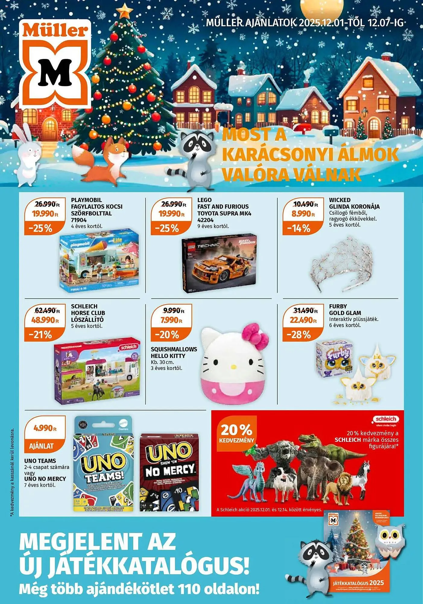 Müller akciós újság - 1