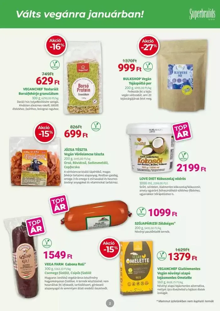 Katalógus Veganuár január 6.-tól február 2.-ig 2025. - Oldal 2
