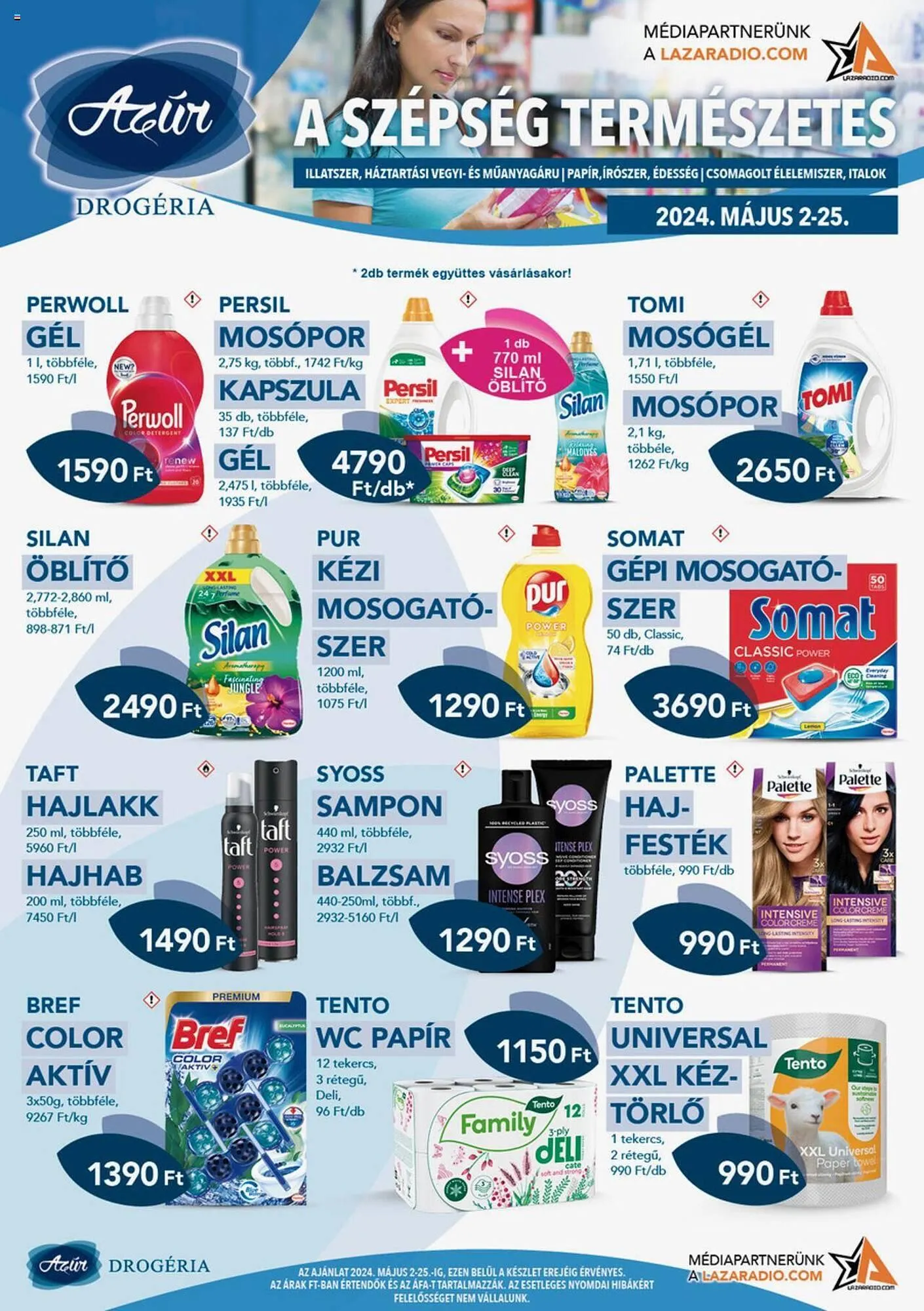 Azúr akciós újság - 1