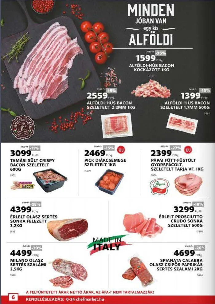 Katalógus Chef Market Magazin augusztus 1.-tól augusztus 31.-ig 2024. - Oldal 6