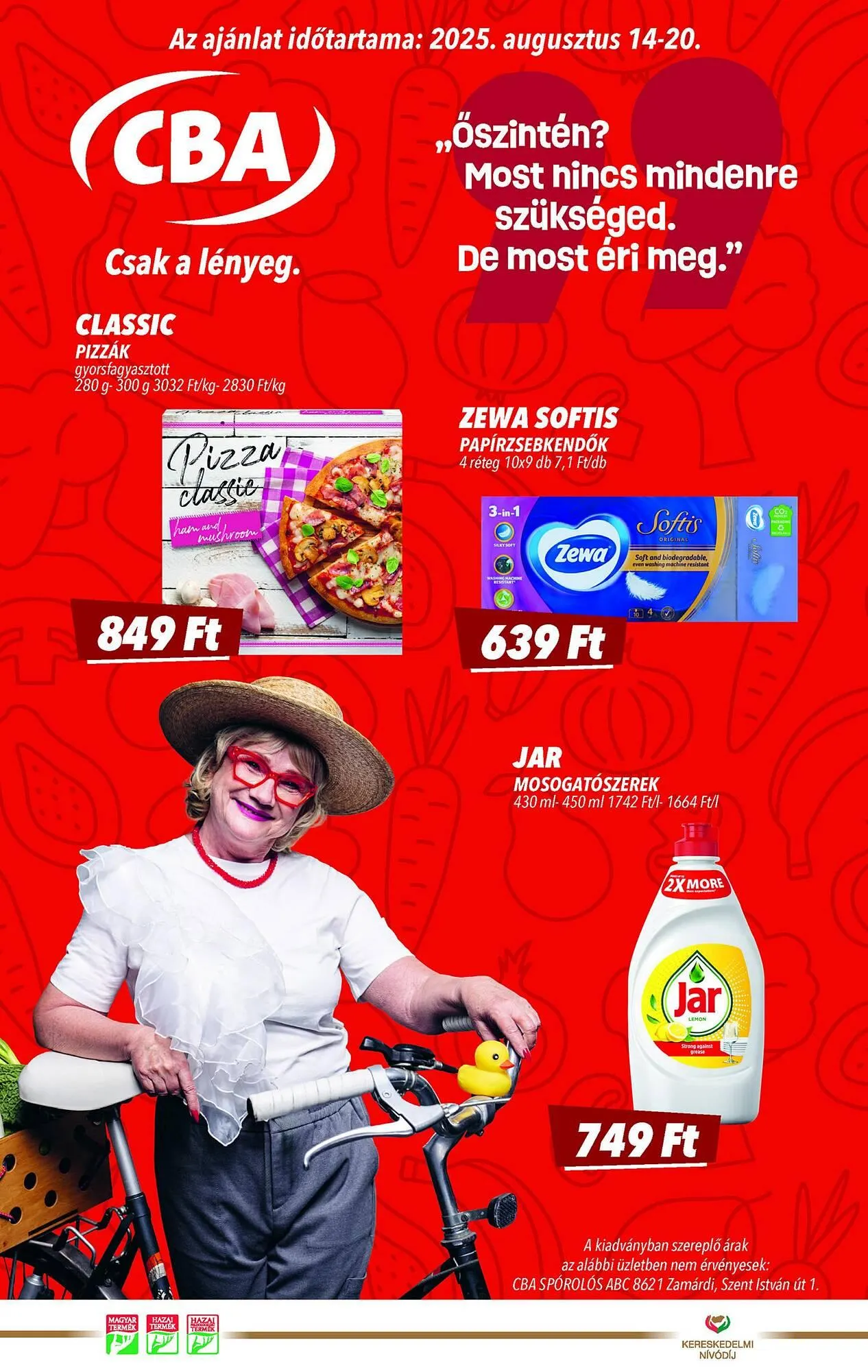 CBA akciós újság - 1