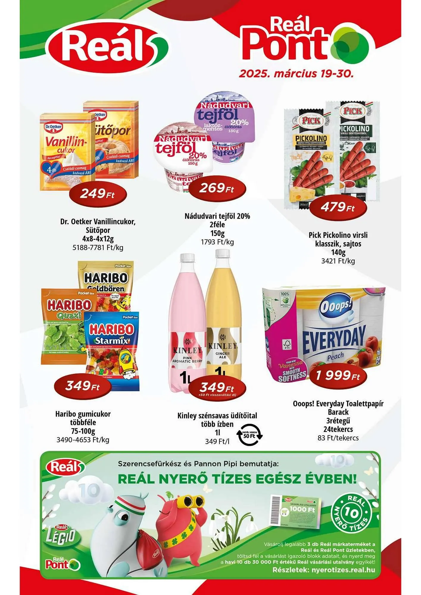 Katalógus Real akciós újság március 19.-tól március 30.-ig 2025. - Oldal 1