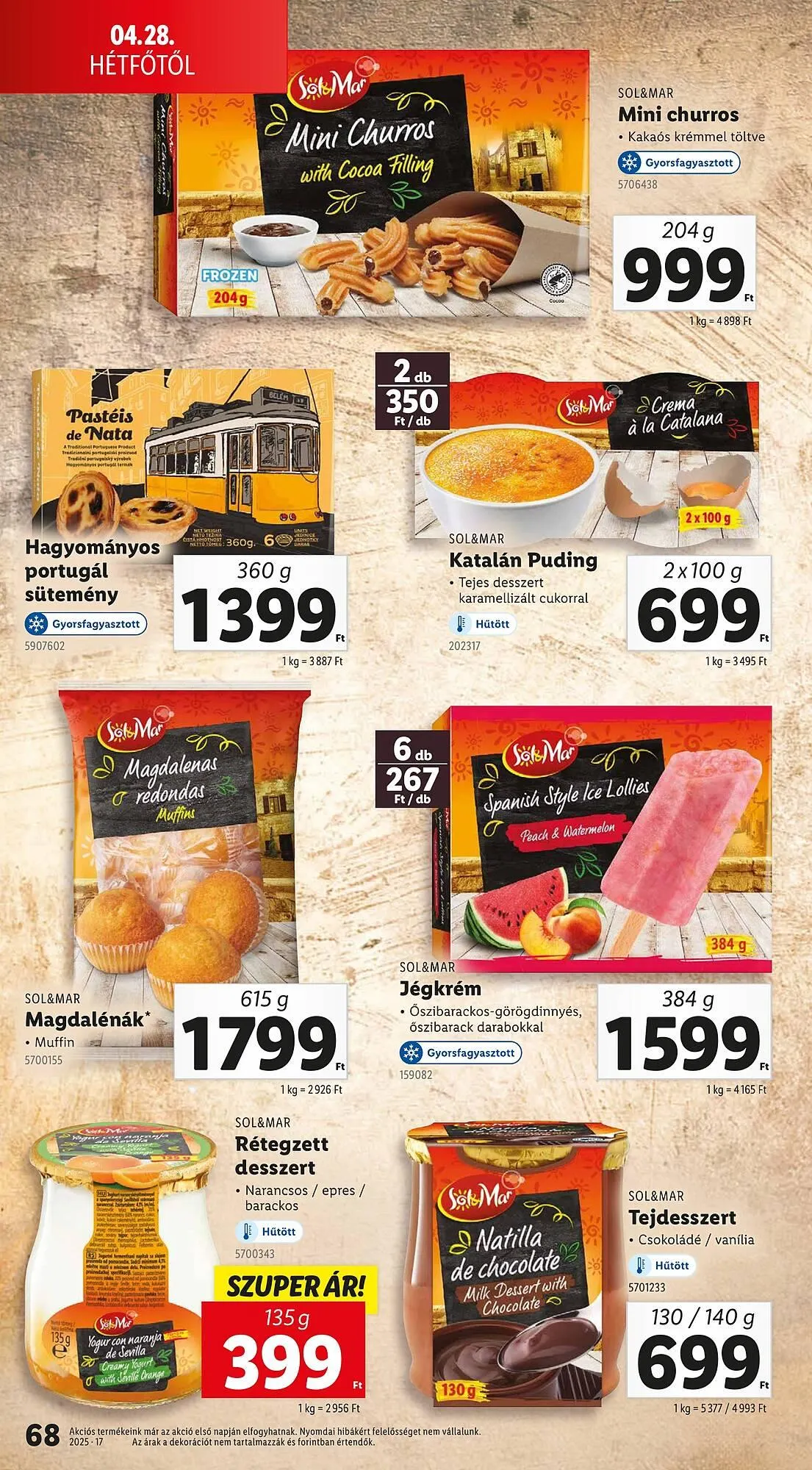 Katalógus Lidl akciós újság április 24.-tól április 29.-ig 2025. - Oldal 68