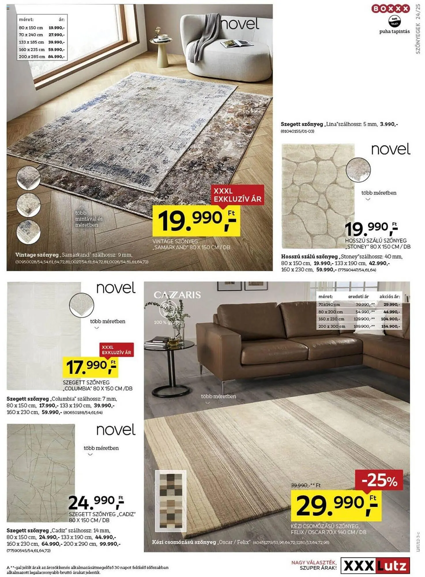 Katalógus XXXLutz akciós újság december 27.-tól január 21.-ig 2024. - Oldal 25