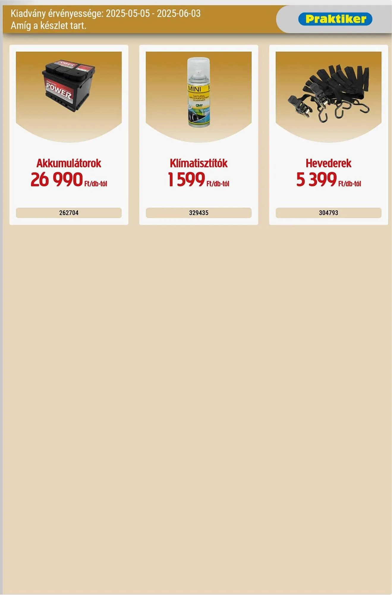 Katalógus Praktiker akciós újság május 5.-tól június 3.-ig 2025. - Oldal 37