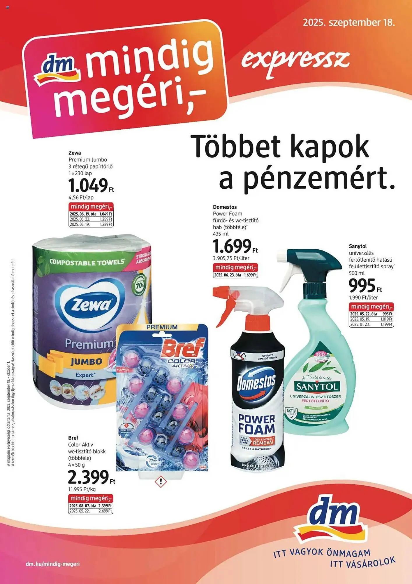 DM akciós újság - 1