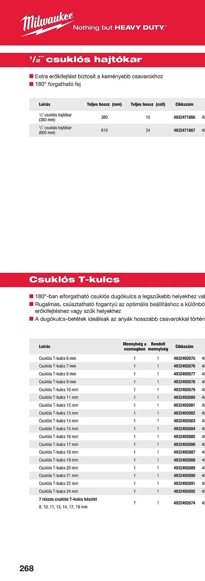 Katalógus Milwaukee akciós újság szeptember 16.-tól december 31.-ig 2025. - Oldal 534