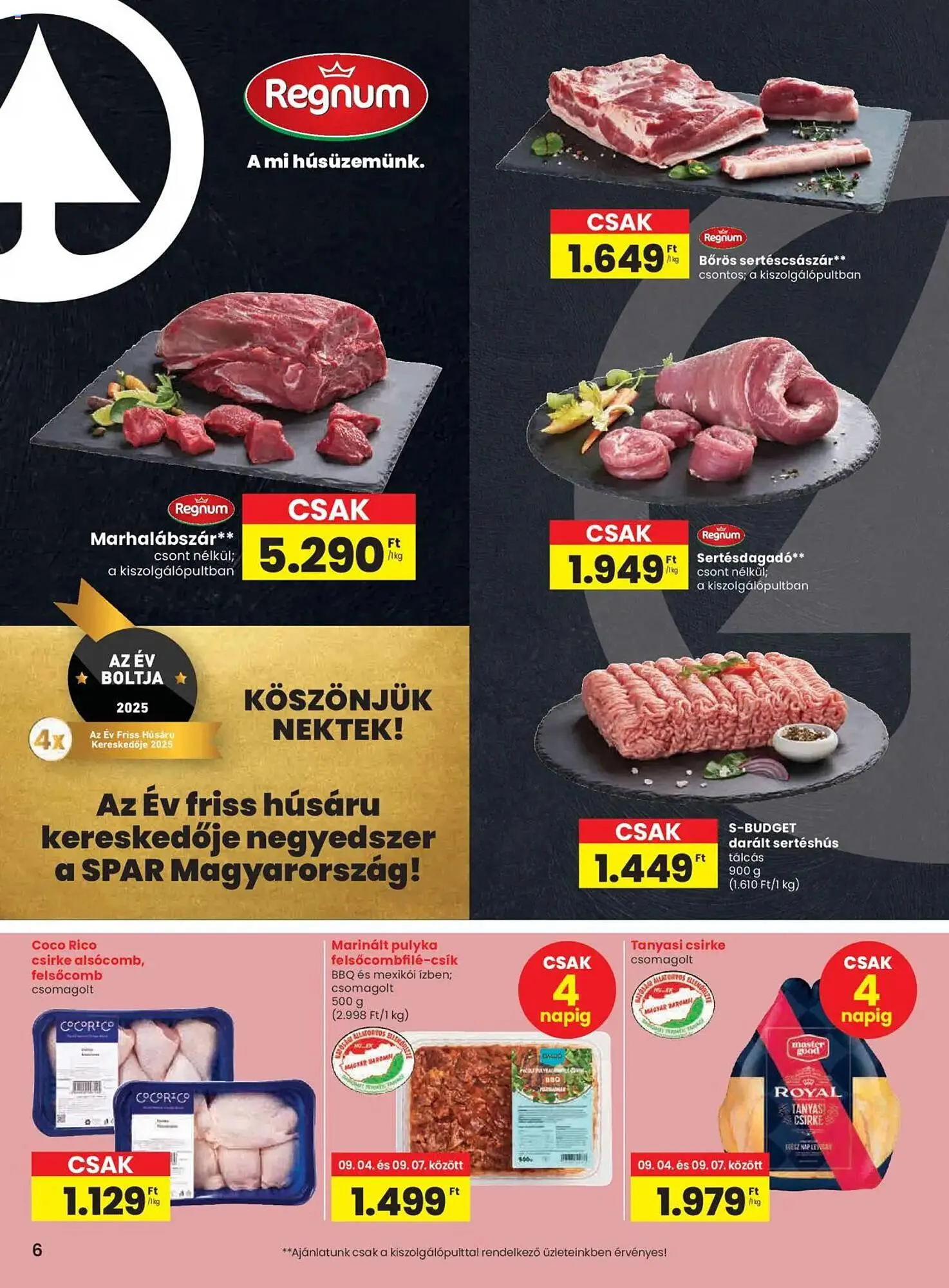 Katalógus Spar akciós újság szeptember 4.-tól szeptember 10.-ig 2025. - Oldal 6