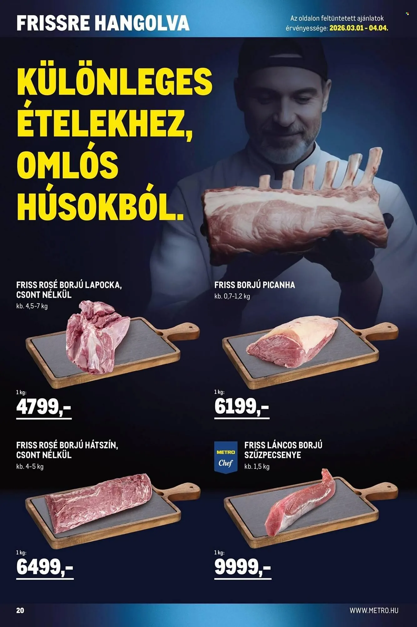 Katalógus Metro akciós újság március 1.-tól április 4.-ig 2026. - Oldal 20