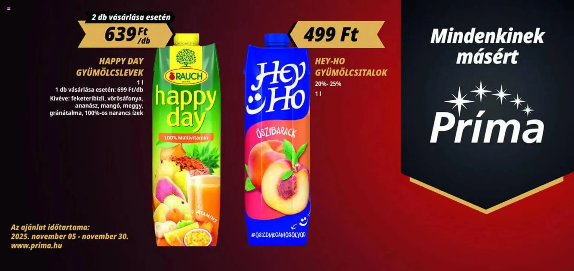 Katalógus Príma akciós újság november 5.-tól november 30.-ig 2025. - Oldal 3