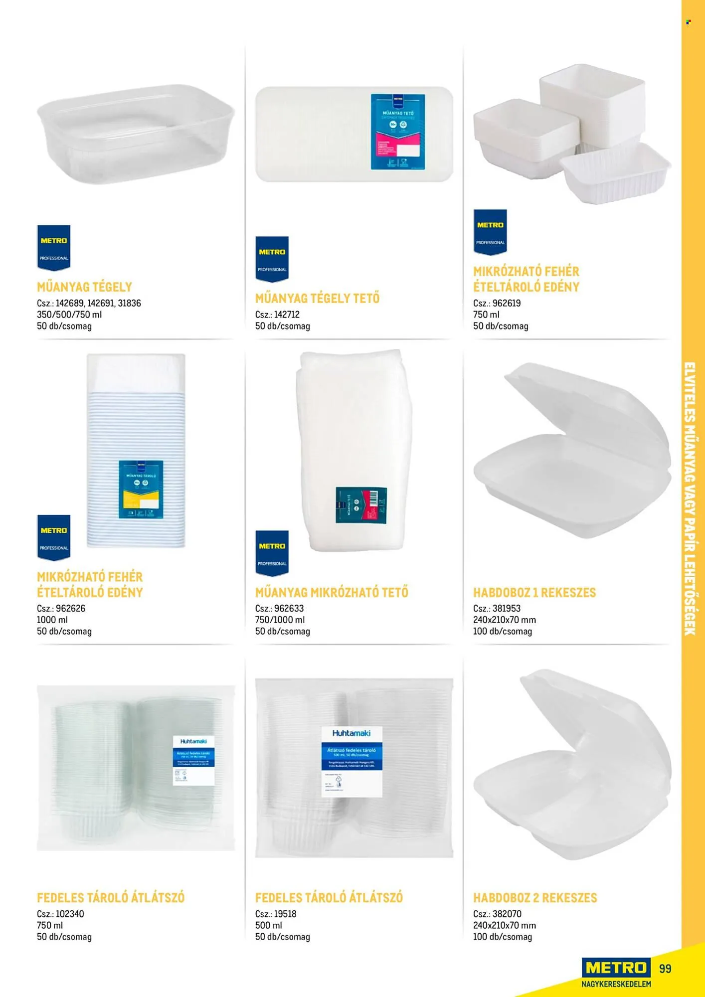 Katalógus Metro akciós újság február 18.-tól december 31.-ig 2026. - Oldal 99