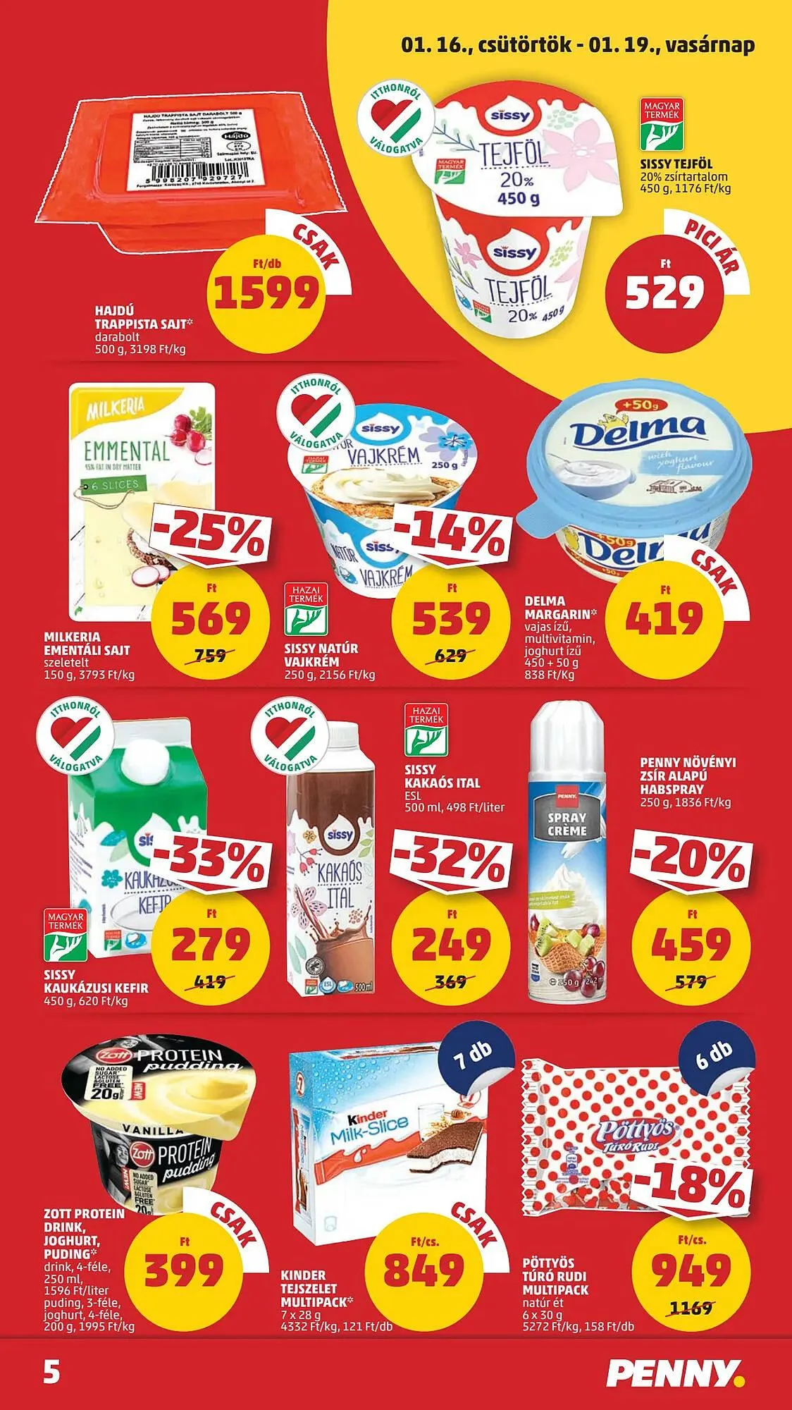 Katalógus PENNY akciós újság január 16.-tól január 22.-ig 2025. - Oldal 5