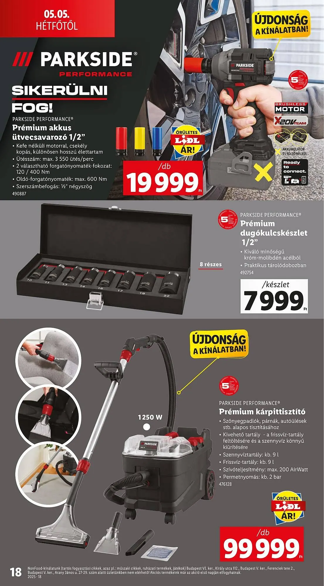 Katalógus Lidl akciós újság április 30.-tól május 4.-ig 2025. - Oldal 18