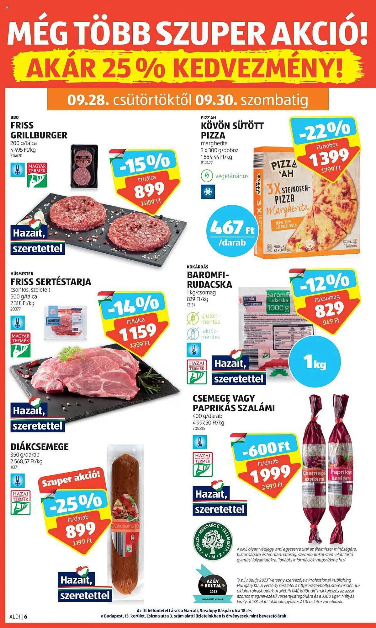 Katalógus ALDI akciós újság szeptember 28.-tól október 4.-ig 2023. - Oldal 8