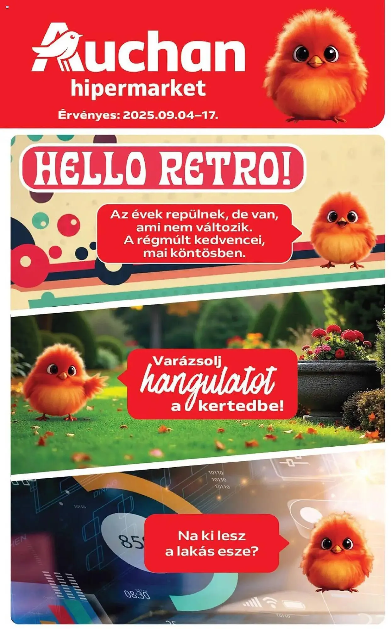 Katalógus Auchan akciós újság szeptember 4.-tól szeptember 17.-ig 2025. - Oldal 1