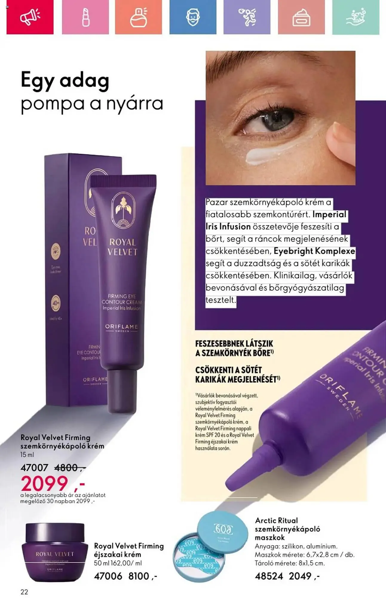 Katalógus Oriflame akciós újság július 6.-tól július 26.-ig 2025. - Oldal 22