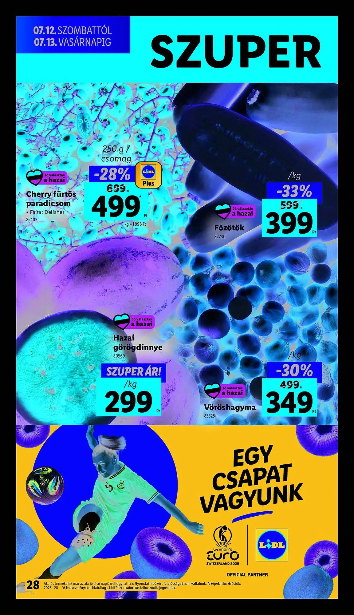 Katalógus Lidl akciós újság július 10.-tól július 16.-ig 2025. - Oldal 28