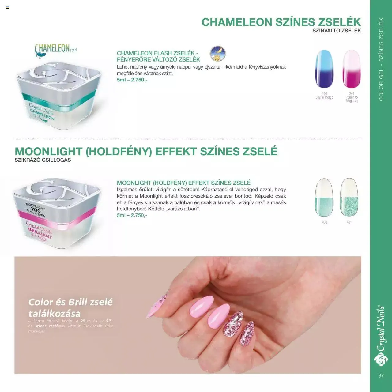 Katalógus Crystal Nails - Nagykatalógus 22/23 március 8.-tól december 31.-ig 2023. - Oldal 37