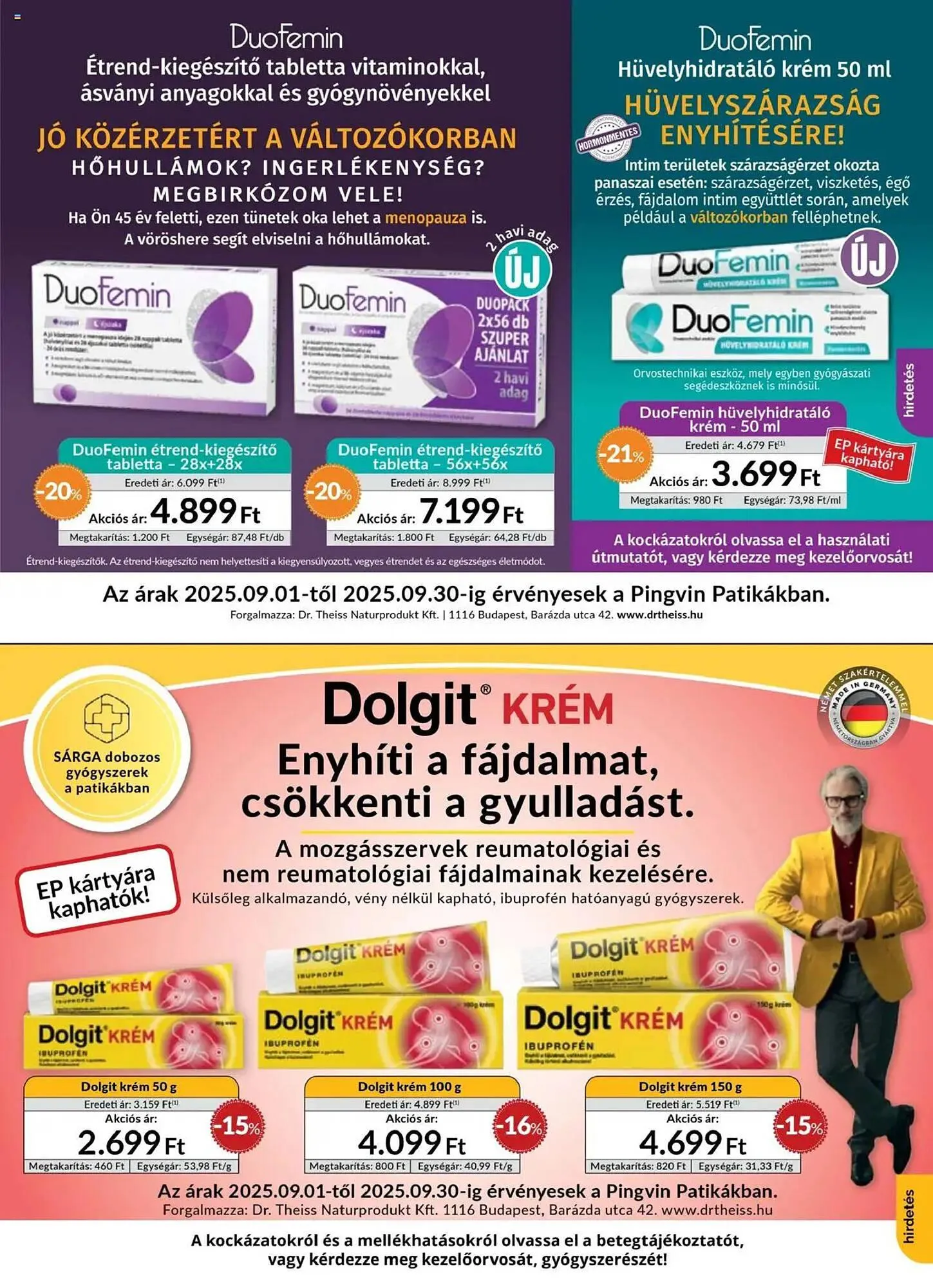 Katalógus Pingvin Patika akciós újság szeptember 1.-tól szeptember 30.-ig 2025. - Oldal 15