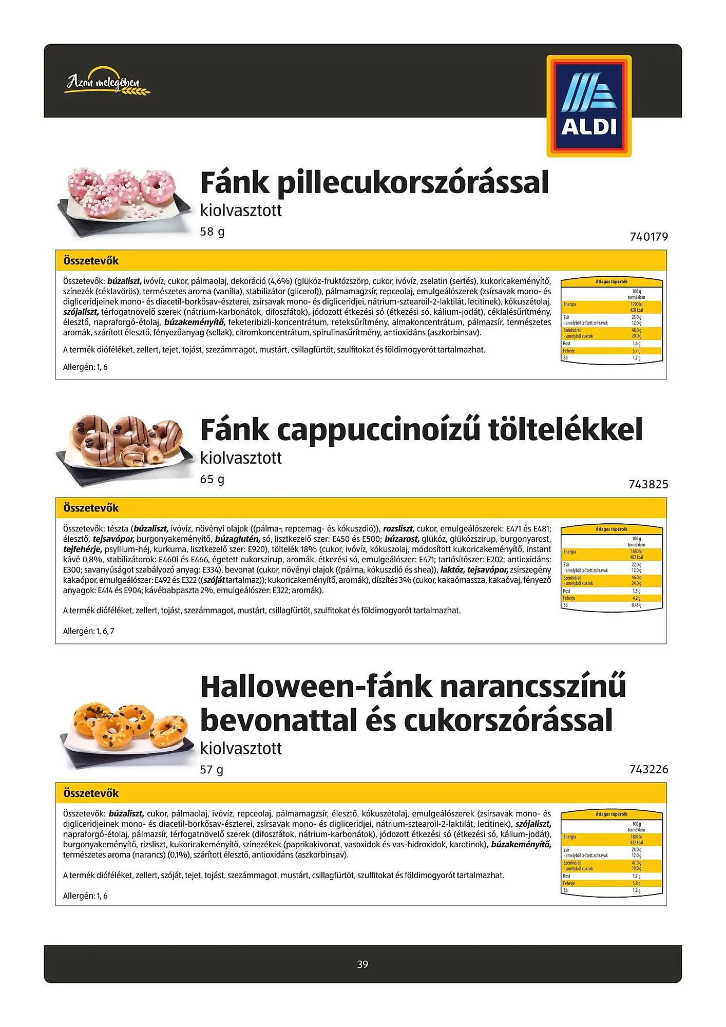 Katalógus ALDI akciós újság február 20.-tól március 26.-ig 2025. - Oldal 39