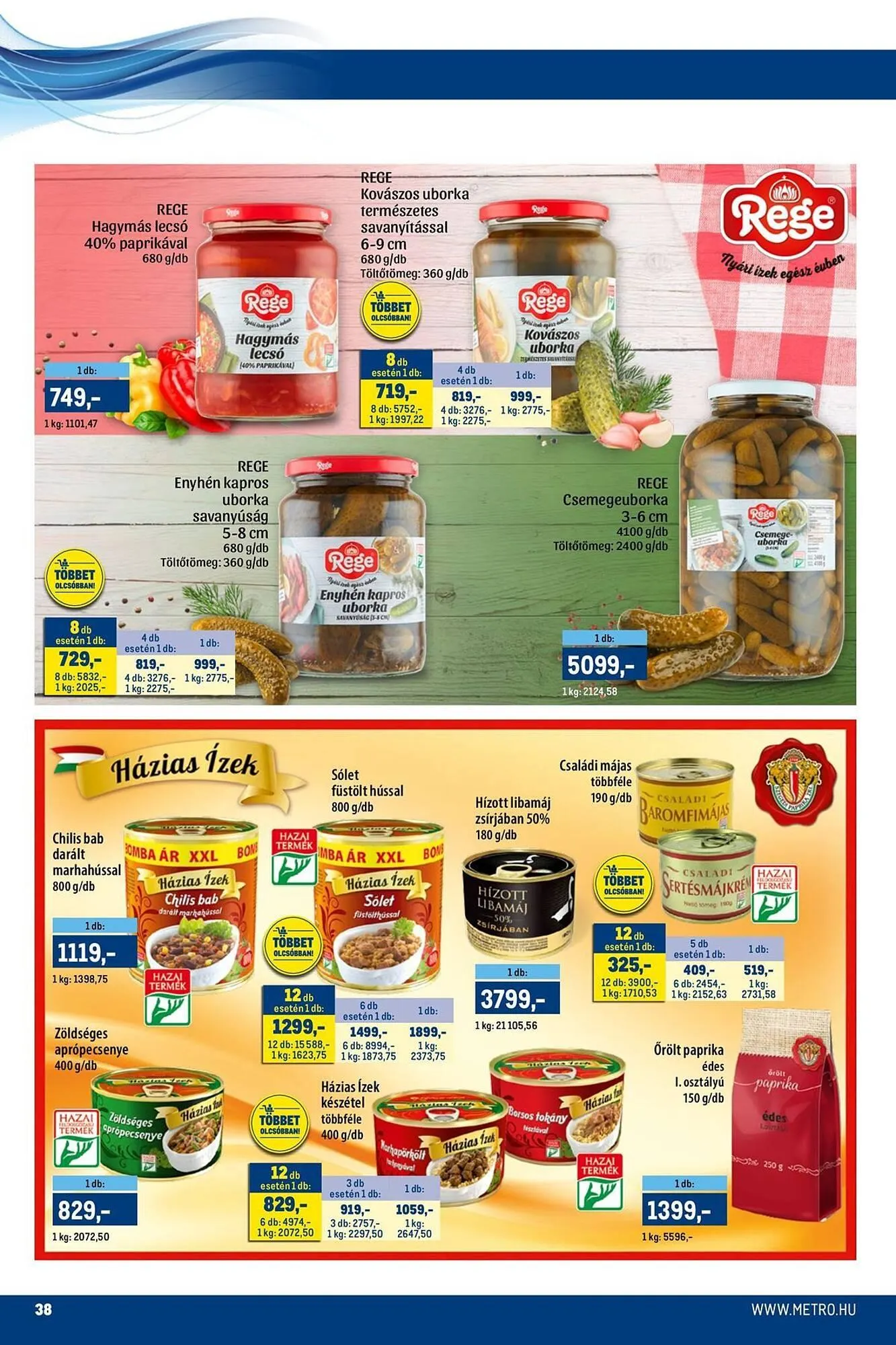 Katalógus Metro akciós újság november 15.-tól november 30.-ig 2025. - Oldal 38
