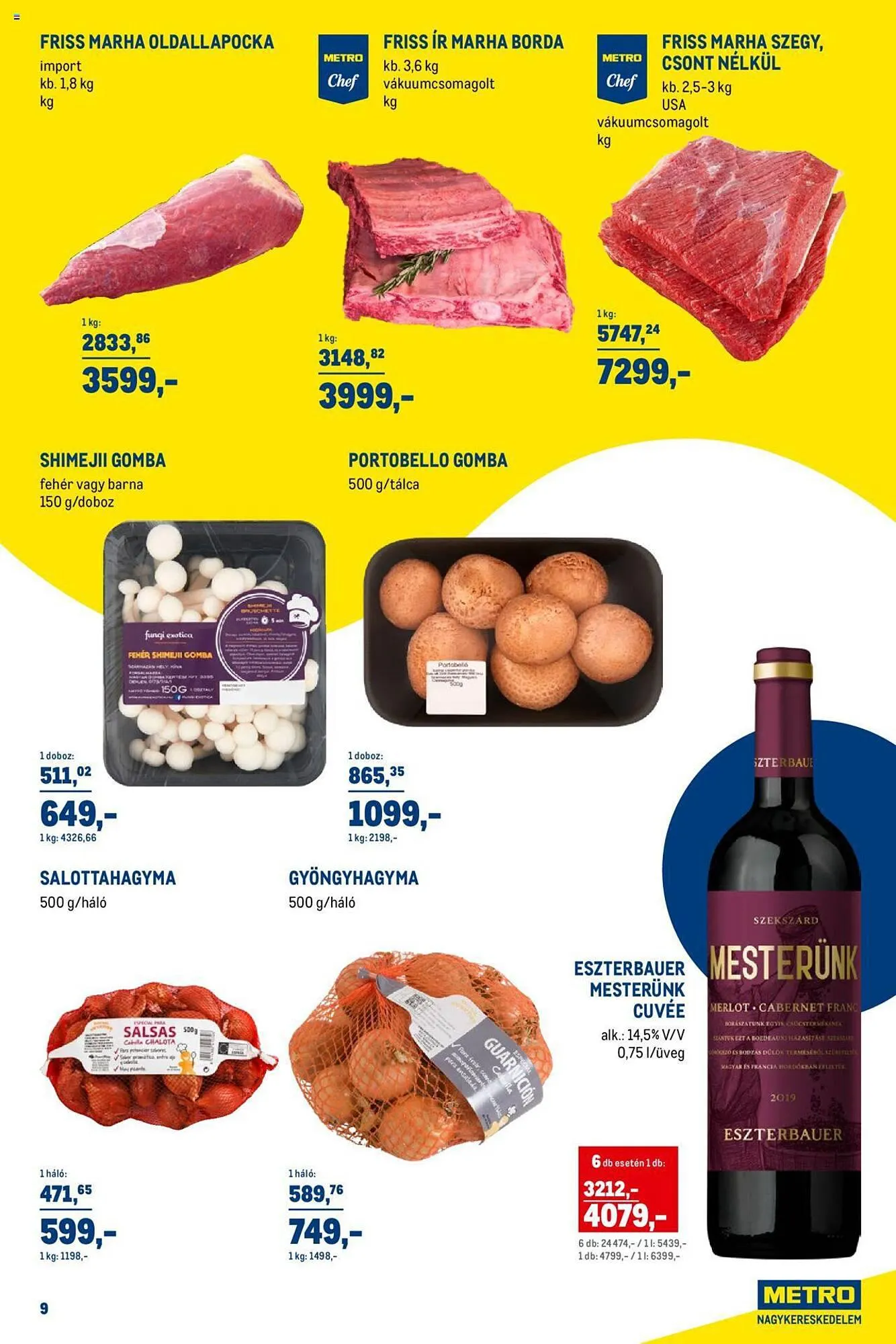 Katalógus Metro akciós újság szeptember 20.-tól október 17.-ig 2023. - Oldal 9