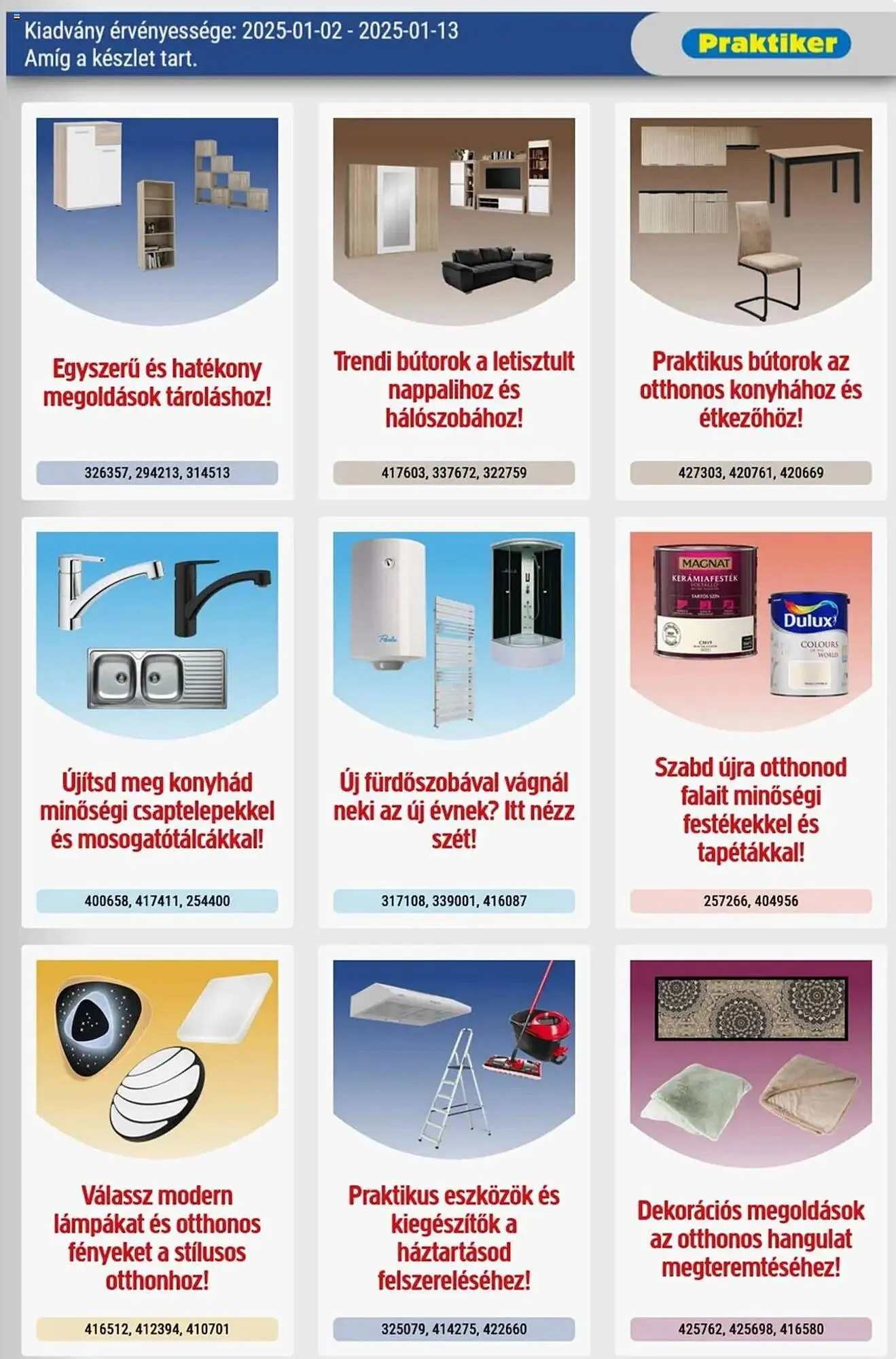 Katalógus Praktiker akciós újság január 2.-tól január 13.-ig 2025. - Oldal 3