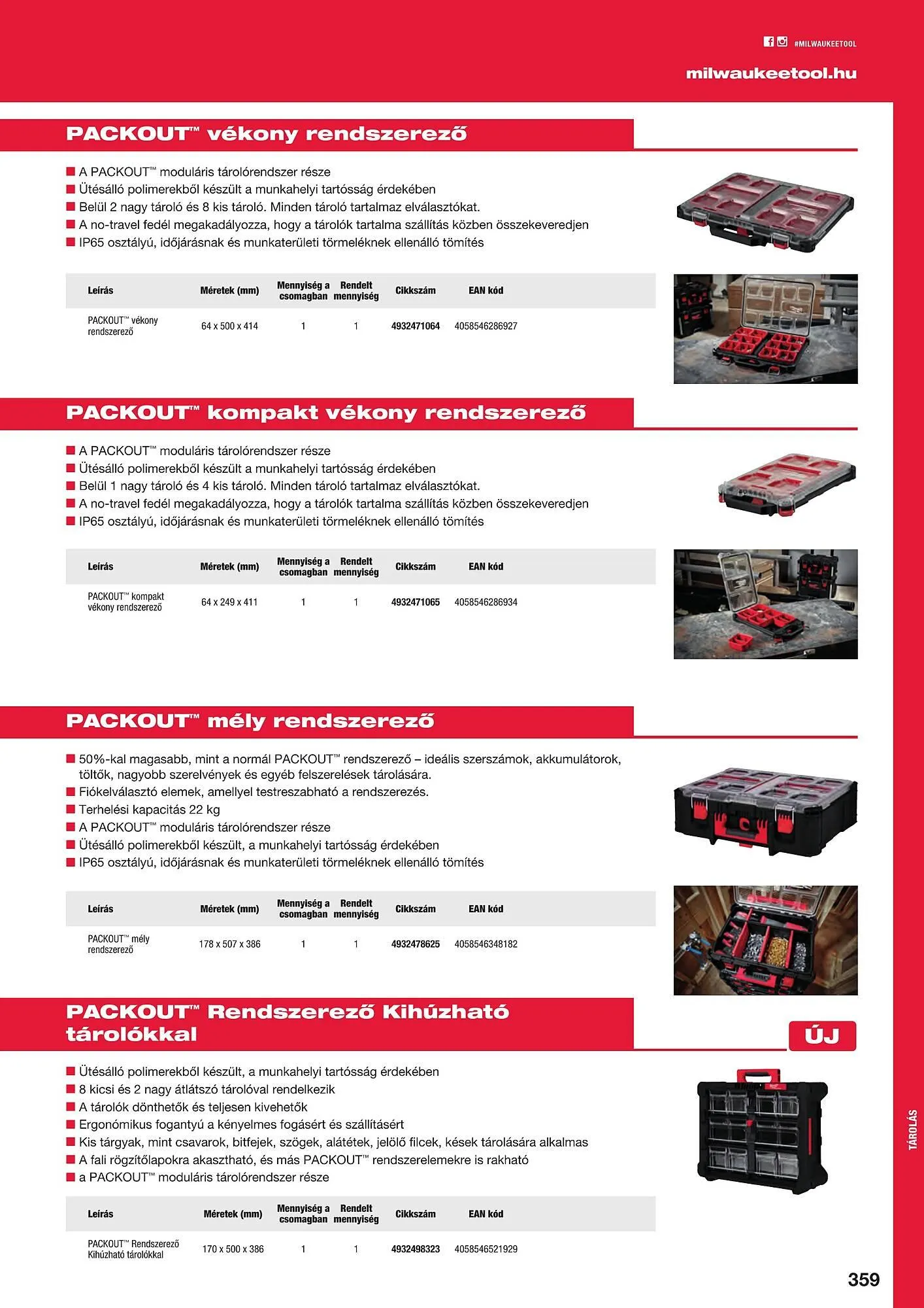 Katalógus Milwaukee akciós újság szeptember 16.-tól december 31.-ig 2025. - Oldal 359