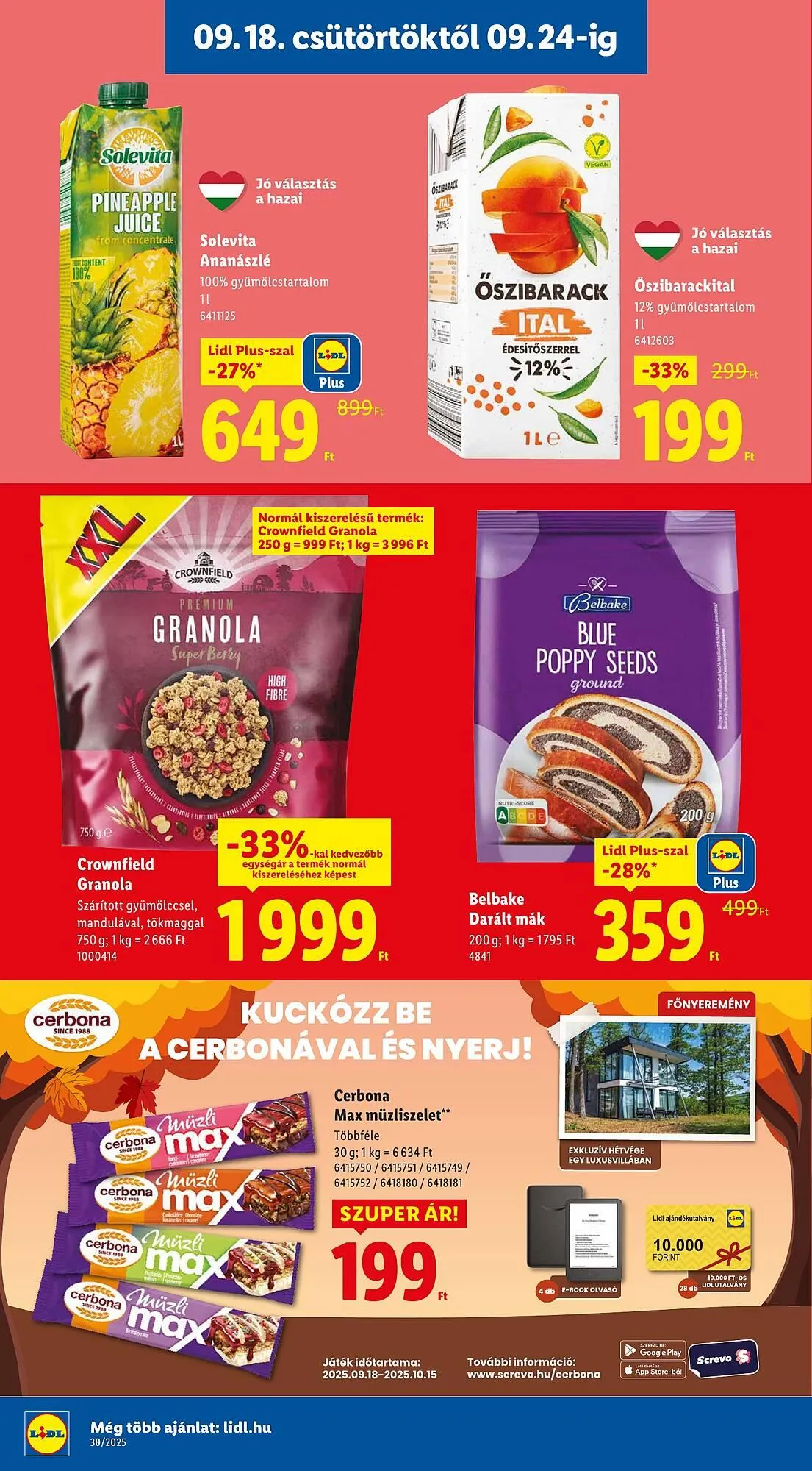 Katalógus Lidl akciós újság szeptember 11.-tól december 31.-ig 2025. - Oldal 20