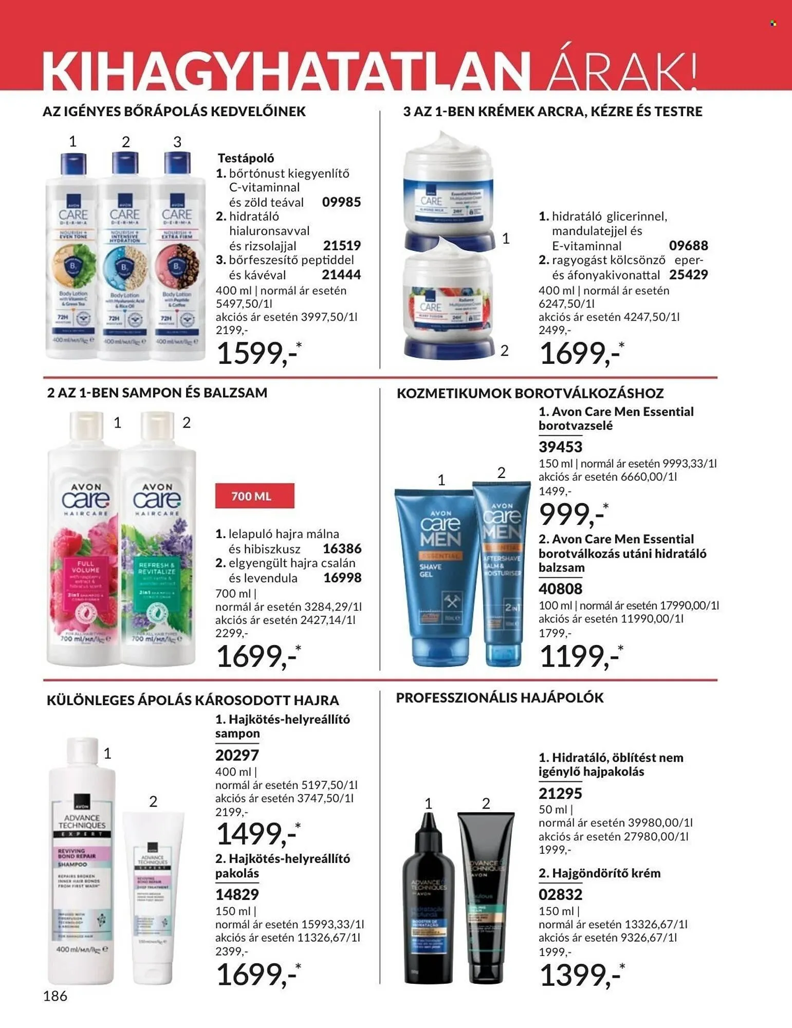 Katalógus AVON katalógus január 1.-tól január 31.-ig 2026. - Oldal 186