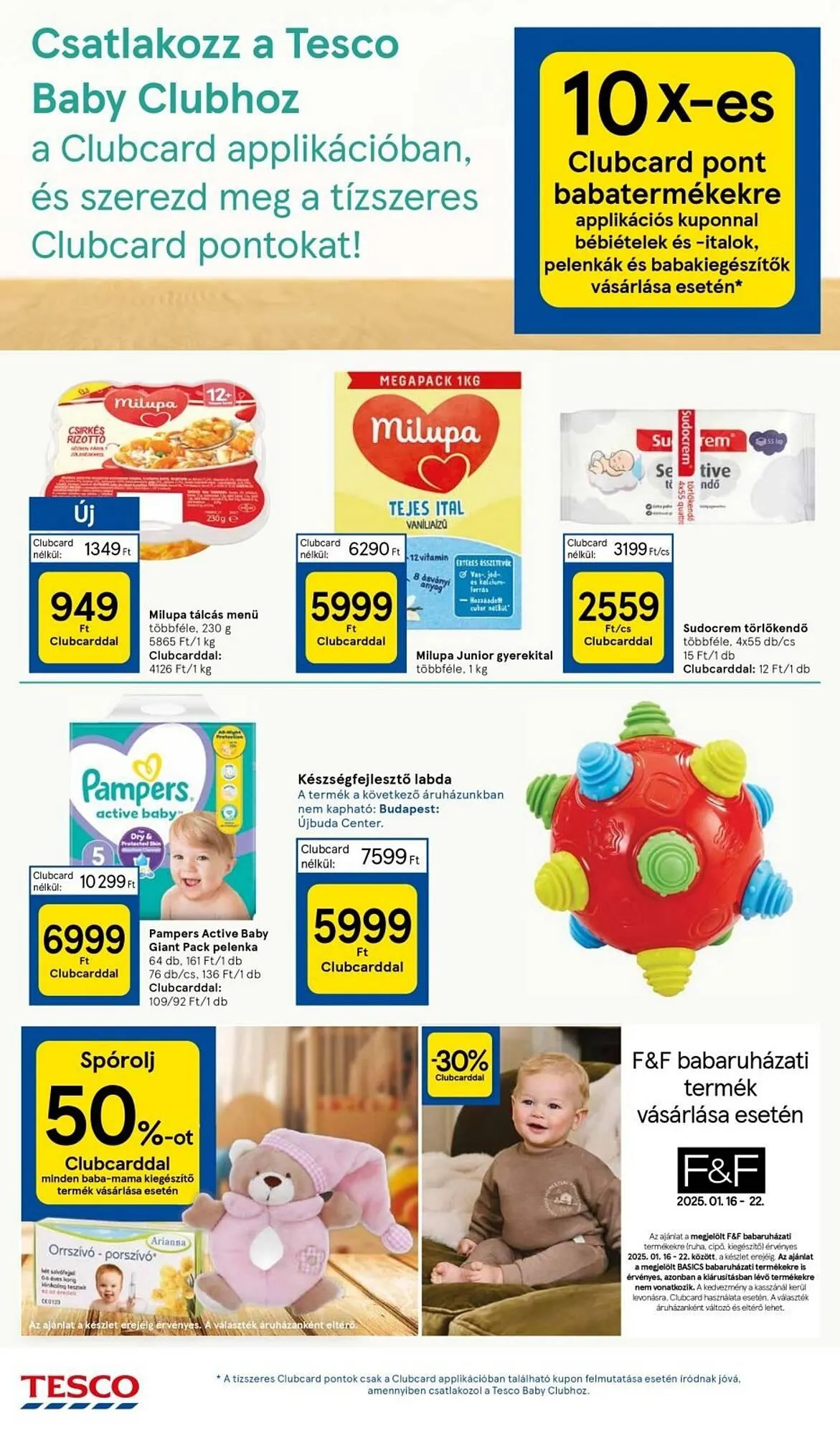 Katalógus Tesco akciós újság január 16.-tól január 22.-ig 2025. - Oldal 16