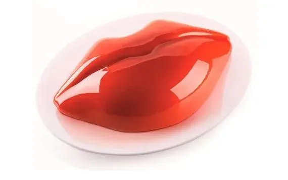 Torta forma ajkak - száj 3D - szilikon